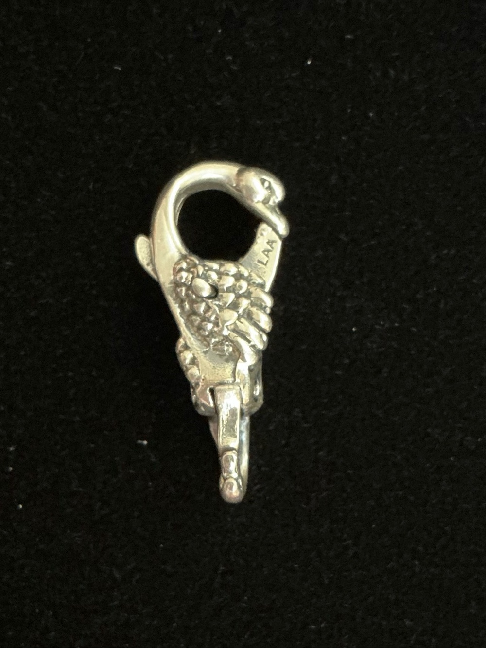 Trollbeads Silver Swan Clasp Charm - Silver